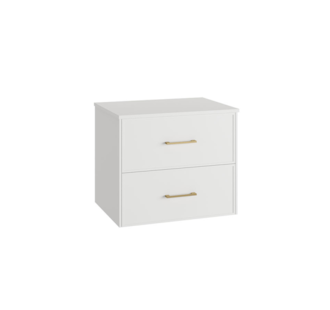 MÓVEL SUSPENSO 60CM 2G PUX OURO C/ TAMPO