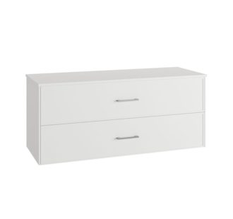 MÓVEL SUSPENSO 120CM 2G PUX CROM C/ TAMPO