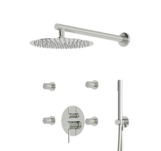 KNOBE/TYPE SHOWER SYSTEM 3 WAYS W/ DIVERTER