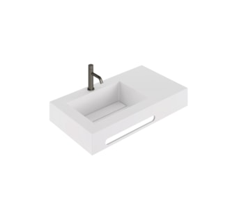 LAVABO RIME IZQUIERDA CON ABA Y TOALLERO