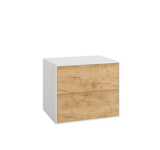 MEUBLE NUT 60CM | LAVABO 2 TIROIRS