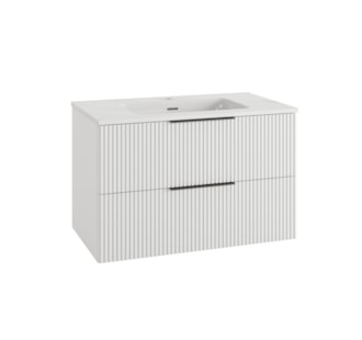 MUEBLE IGNIS  C0N LAVABO MANG NEGRO