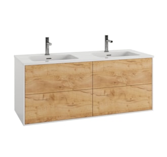 120CM NUT VANITY | 4 DRAWERS WASHBASIN