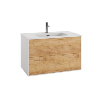 MEUBLE NUT 80CM | LAVABO 2 TIROIRS