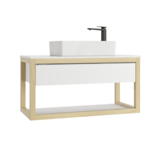 BASE UNIT FOR FOR LAY ON WASHBASIN 100 1D