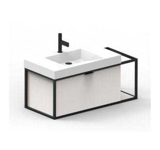 MÓVEL PARA LAVATÓRIO ICE 100 1G1P - LAVATÓRIO ICE 80