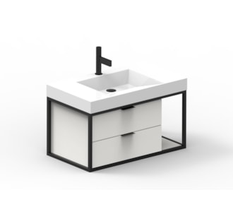MÓVEL PARA LAVATÓRIO ICE 80 2G1P - LAVATÓRIO ICE 80