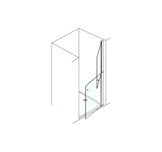 SHOWER FRONTAL  DOUBLE DOOR + 1 LATERAL