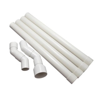 FLUSH PIPE FOR HIGH INSTALLATION CISTERNS
